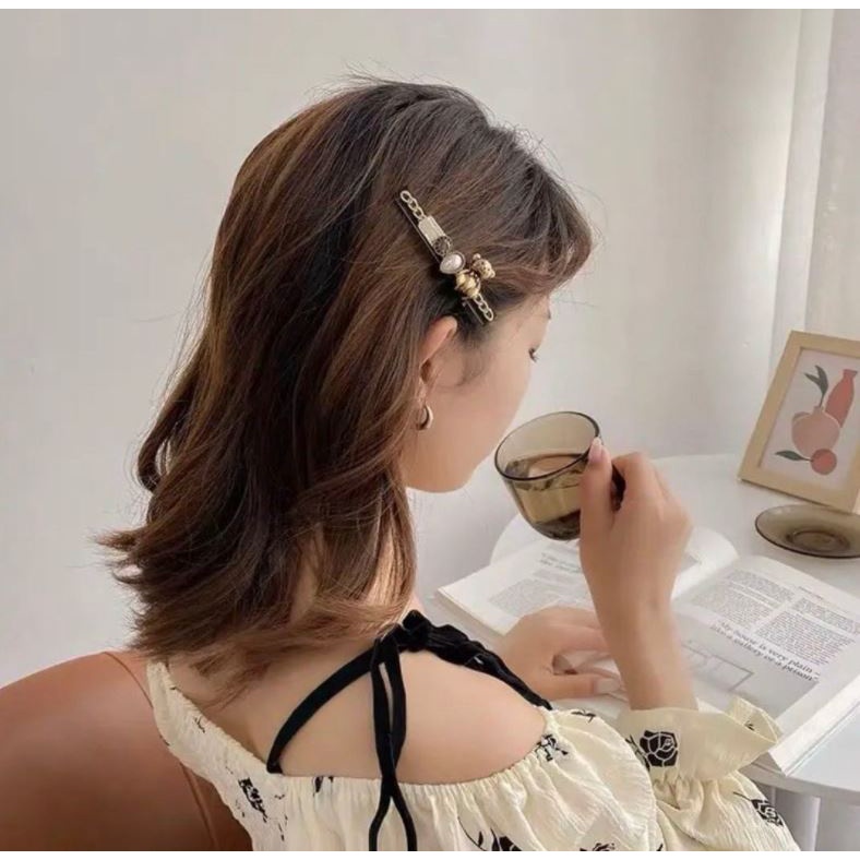Set Kẹp Tóc Retro Phong Cách Hàn Quốc Lukith M56