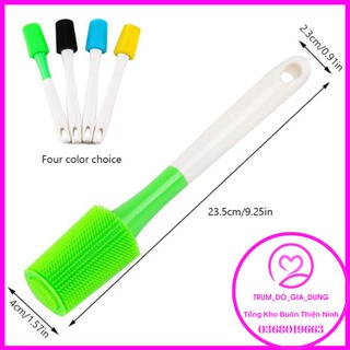 Cọ rửa cốc chén silicon dài 23cm siêu bền