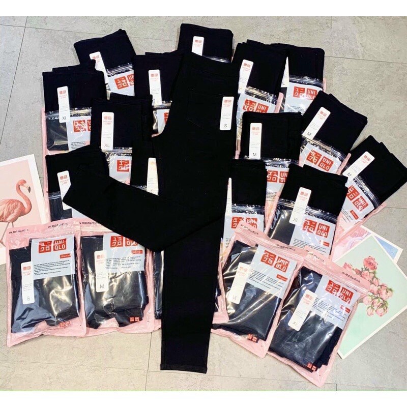 Quần Legging UNI.QLO Cotton Co Dãn 4 Chiều