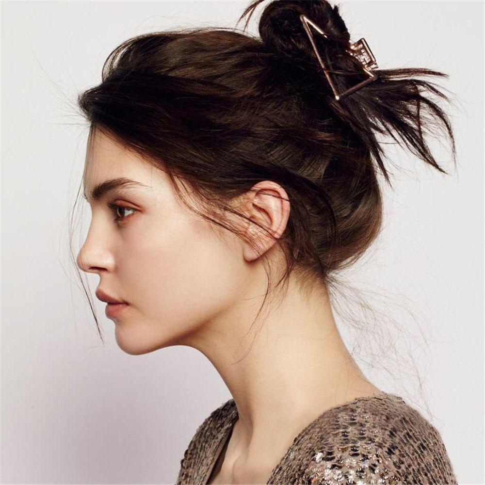 Kẹp Càng Cua Bằng Kim Loại Đơn Giản Thời Trang Dự Tiệc Cưới