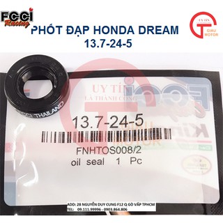 Phốt đạp honda dream 13.7-24-5 fcci