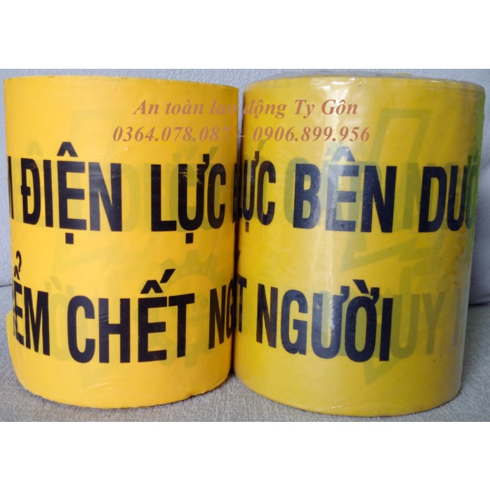 CUỘN  CẢNH BÁO CÁP NGẦM -  CUỘN CÁP NGẦM ĐIỆN LỰC