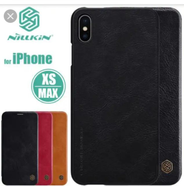 bao da nillkin Qin iphone XR 6.1 inch / XS MAX 6.5 inch chính hãng