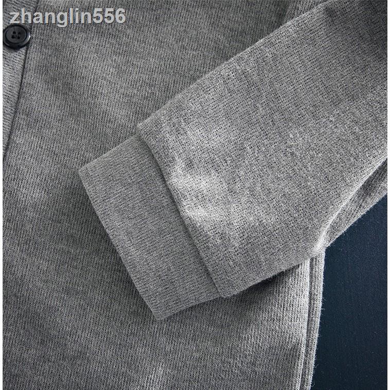 ✐○Áo khoác Cardigan len mỏng dài tay dáng ôm phong cách hàn quốc dành cho nam