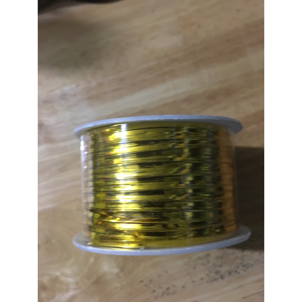 Dây màu vàng buộc lan mini dài 50m