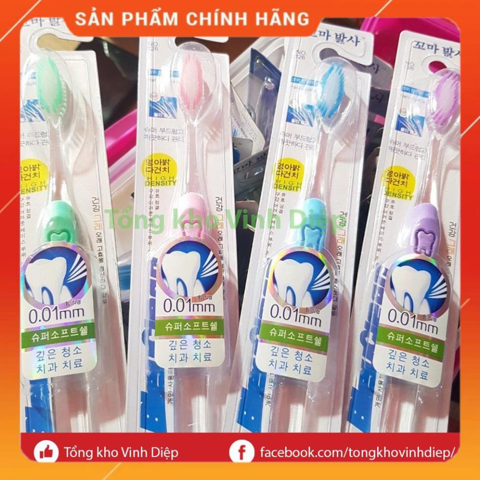 Bàn chải đánh răng Hàn Quốc bền đẹp giá rẻ - Hàng loại 1