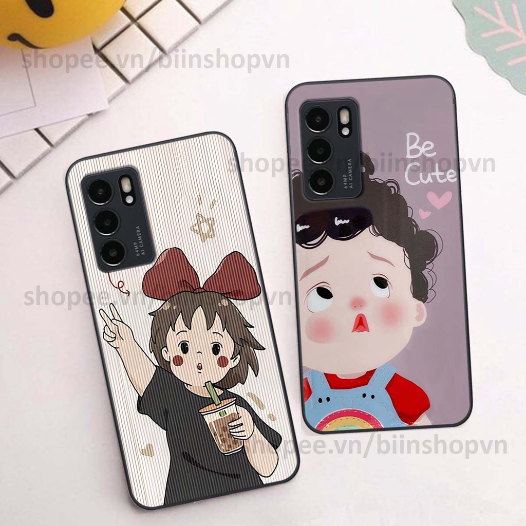 Ốp Oppo Reno6 / Reno6 Z 5G / Reno 6 in hình baby siêu dễ thương, ngộ nghĩnh đáng yêu