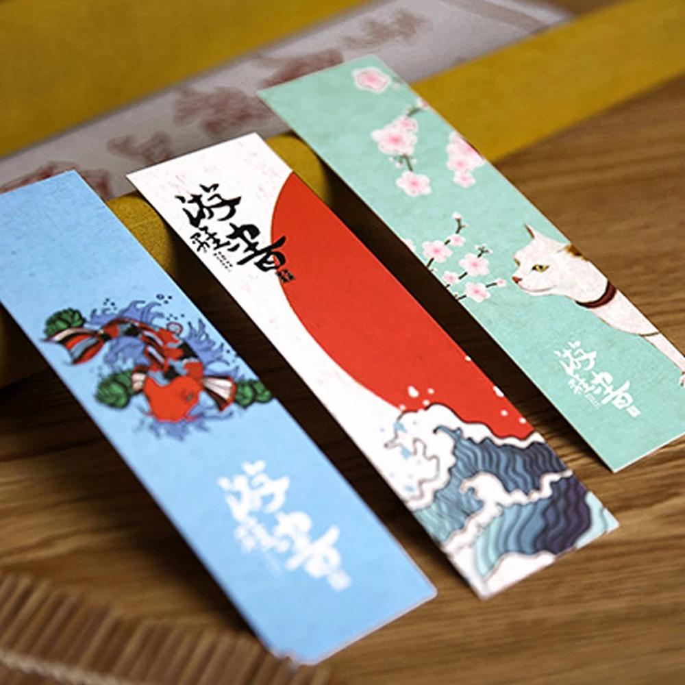 Thẻ Đánh Dấu Trang Sách Hình Dễ Thương Phong Cách Nhật Bản