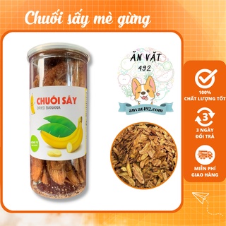 Chuối Sấy Mè Gừng 300g - Ăn Vặt 492