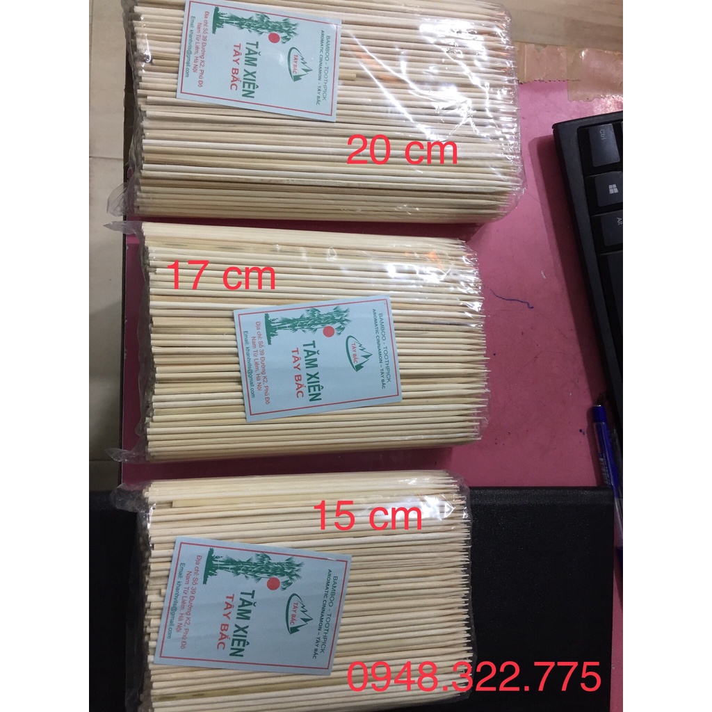 Que xiên thịt nướng
