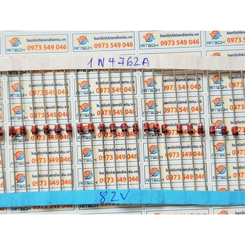 [ combo 10 chiếc ] ZM4762A, 1N4762A Diode zenner 82V DO-41