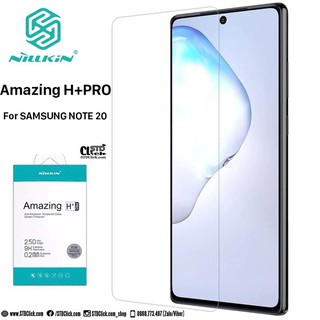 KÍNH CƯỜNG LỰC SAMSUNG NOTE 20 NILLKIN H+PRO CHÍNH HÃNG HÀNG CHUẨN