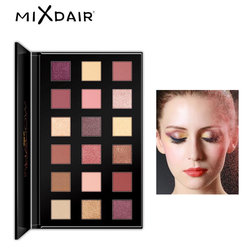 Bảng phấn mắt nhũ 18 màu MIXDAIR đẹp rực rỡ | BigBuy360 - bigbuy360.vn