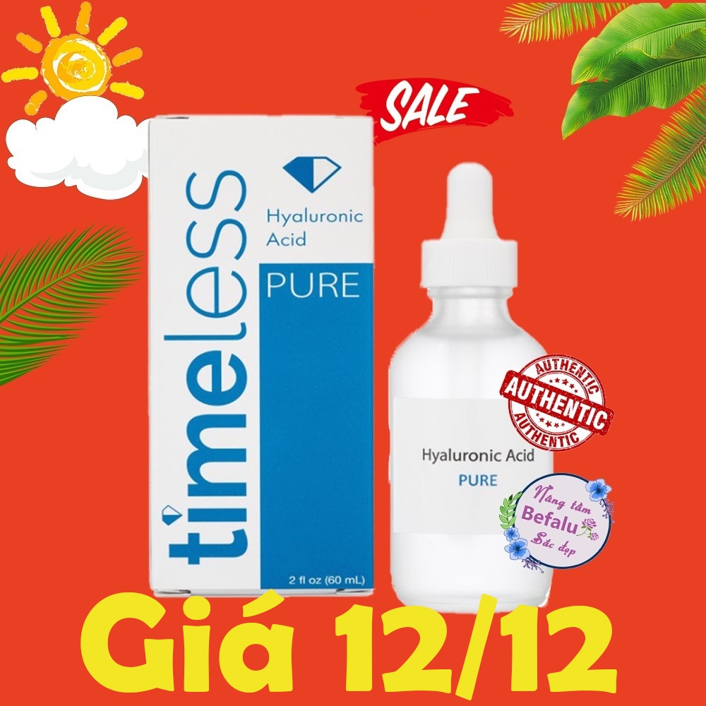 Serum Timeless Hyaluronic Serum Cấp Nước - 30ml