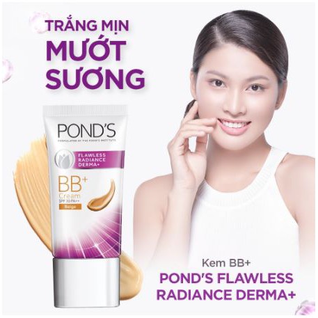 Kem dưỡng trắng tạo nền kem BB Pond's Flawless Radiance Derma+ 25g
