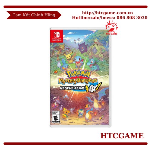 Game Pokémon Mystery Dungeon™: Rescue Team DX - Nintendo Switch.