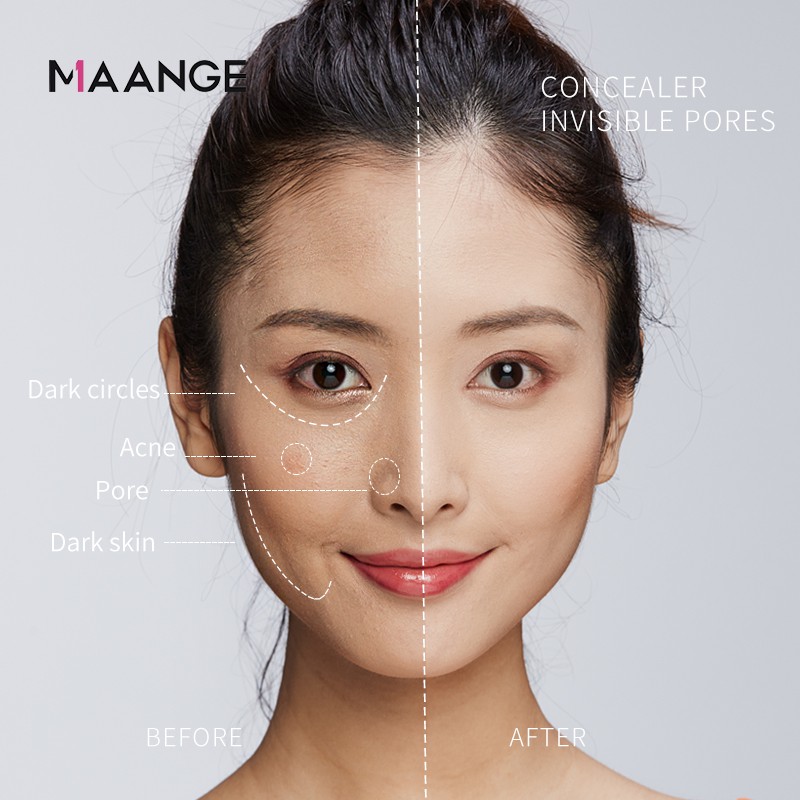 Kem Che Khuyết Điểm MAANGE Mịn Màng Nhẹ Dịu Kiểm Soát Dầu 70g | BigBuy360 - bigbuy360.vn