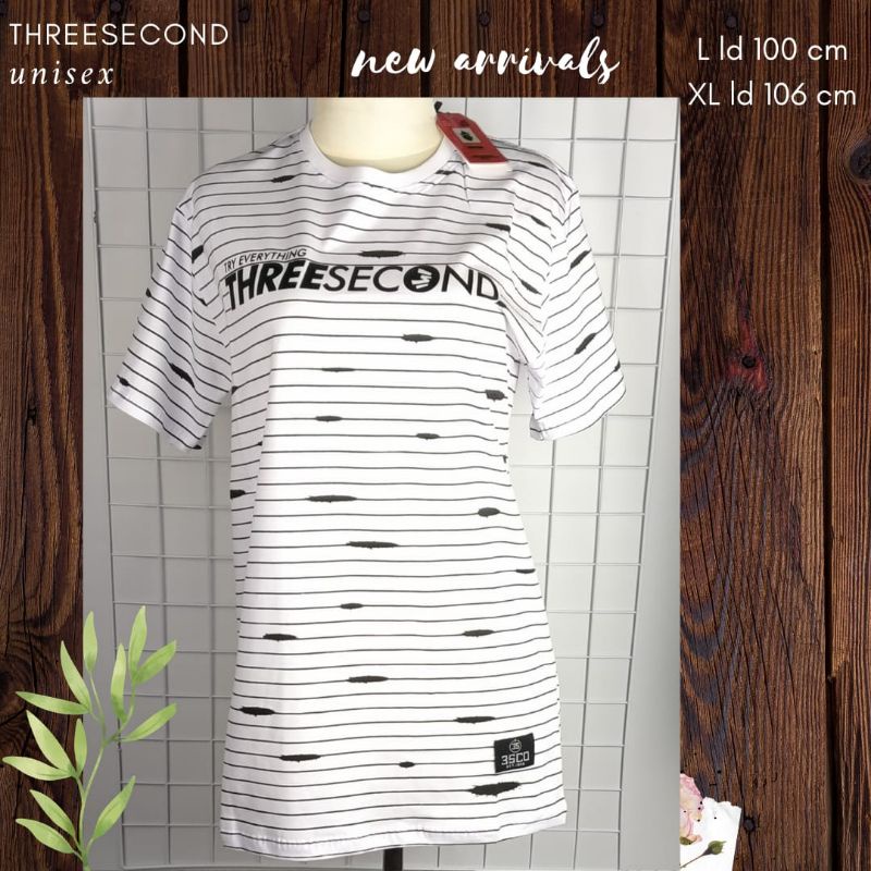 Áo thun unisex chính hãng thương hiệu 3SECOND / BA THỨ HAI