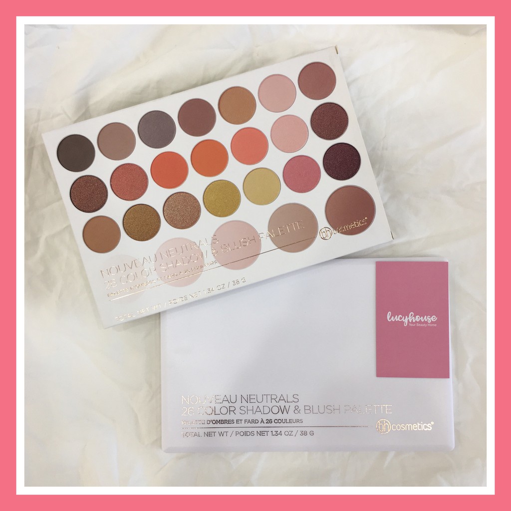 Bảng phấn mắt má Nouveau Neutrals - BH Cosmetics | BigBuy360 - bigbuy360.vn