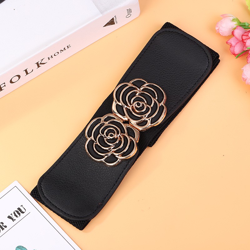 Đai váy dây lưng họa tiết 6cm H42