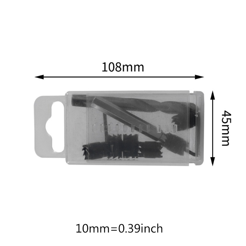 Bộ Mũi Khoan Lỗ Bằng Thép Tốc Độ Cao Chuyên Dụng