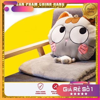 Bộ chăn gối văn phòng hình thú
