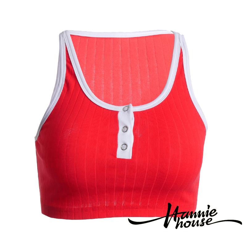 Áo Tank Top Sát Nách Cổ Chữ U Gợi Cảm Cho Nữ