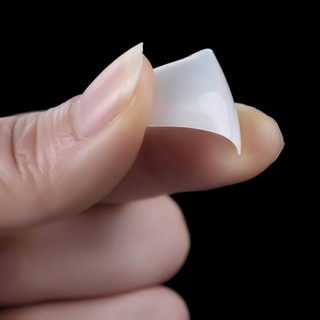 Set 500 Móng Tay Giả Màu Trắng