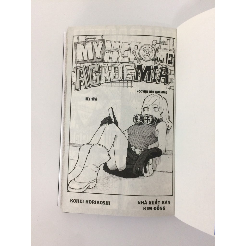 Sách - Học viên siêu anh hùng - Tập 12