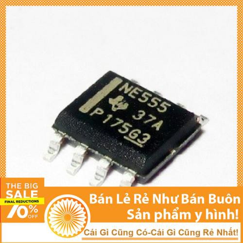 Ic dao động tạo xung NE555 SMD