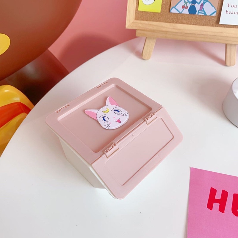 Hộp Nhựa Mini Đựng Washi Tape Sticker Đồ Dùng Học Tập Dễ Thương Lưu Trư Phụ Kiện Đa Năng