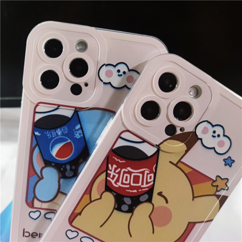 Ốp Điện Thoại Mềm Dễ Thương Cho iPhone 11 Pro Max XS Max iPhone XR 7 8 Plus