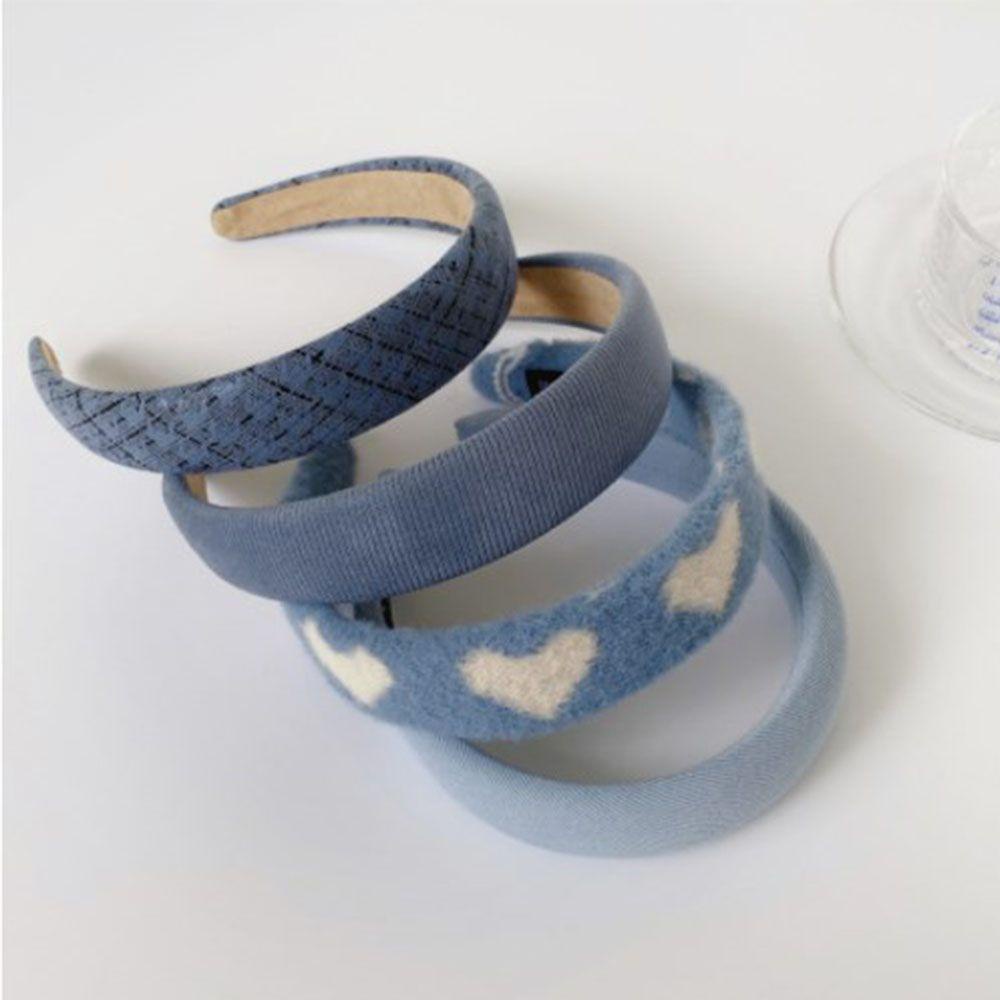 FUTURE Hair Accessories Headband Sponge Hairband Head Hoop Women Non-slip Headwear Fashion Padded Sweet Korean