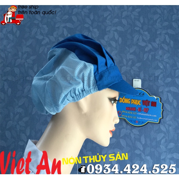 NÓN KẾT TP XANH DƯƠNG CHUYÊN DỤNG _ HÌNH CHỤP THẬT
