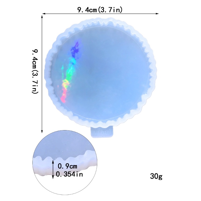 Khuôn Bằng Silicone Dùng Làm Đế Lót Ly Thiết Kế Độc Đáo