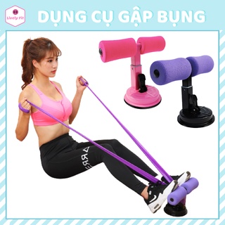Dụng Cụ Tập Cơ Bụng Chữ T Đa Năng FREESHIP, Gập Bụng Tại Nhà Cho Nam và Nữ Lively Fit, Thiết Bị Thể Thao
