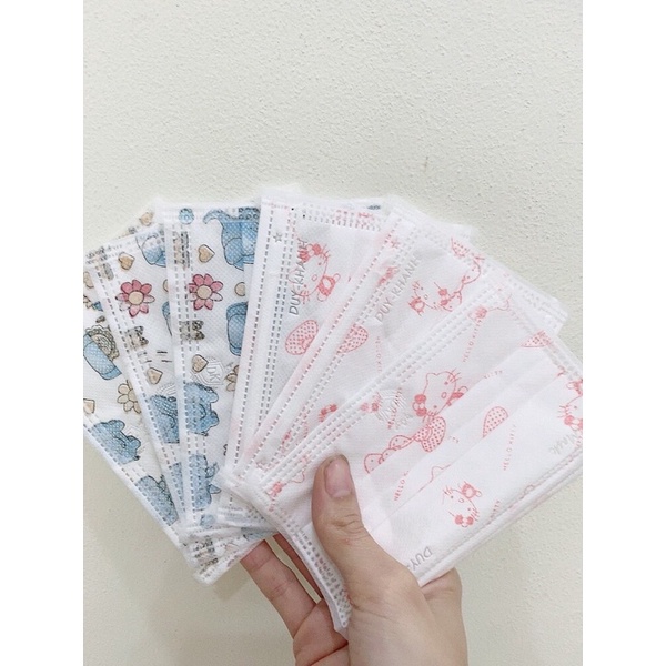Khẩu trang y tế trẻ em cao cấp kháng khuẩn - Hộp 50 chiếc