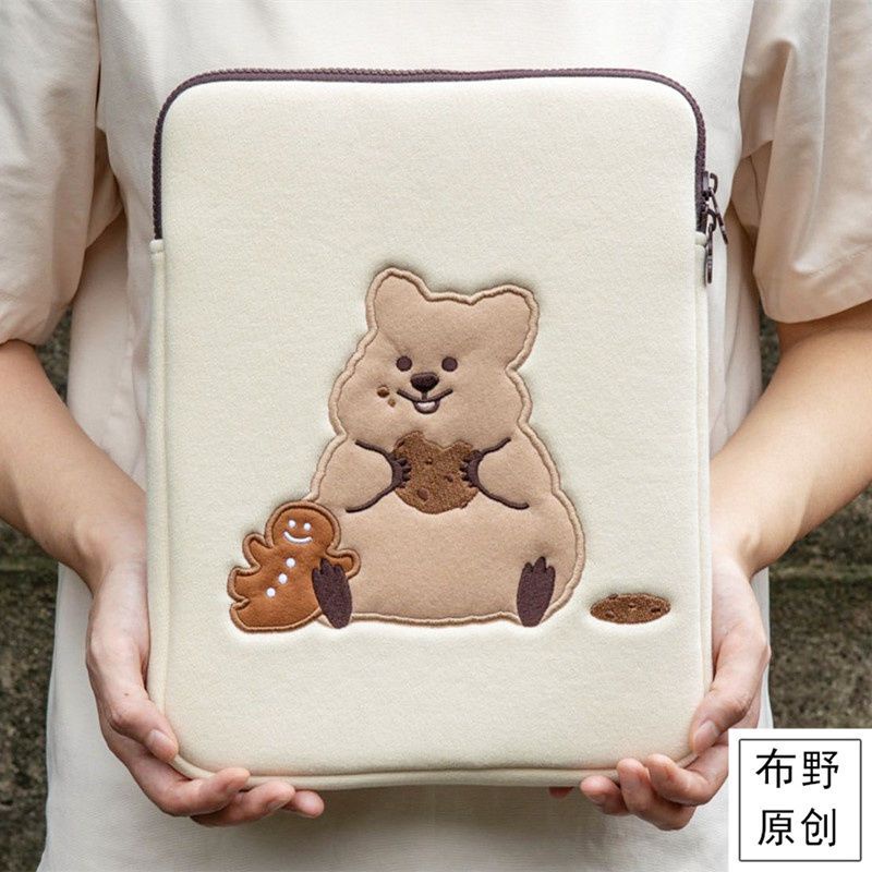 Túi Đựng Laptop / Máy Tính Bảng 14-inch 11-inch 15-inch Họa Tiết Cherry Kangaroo Dễ Thương