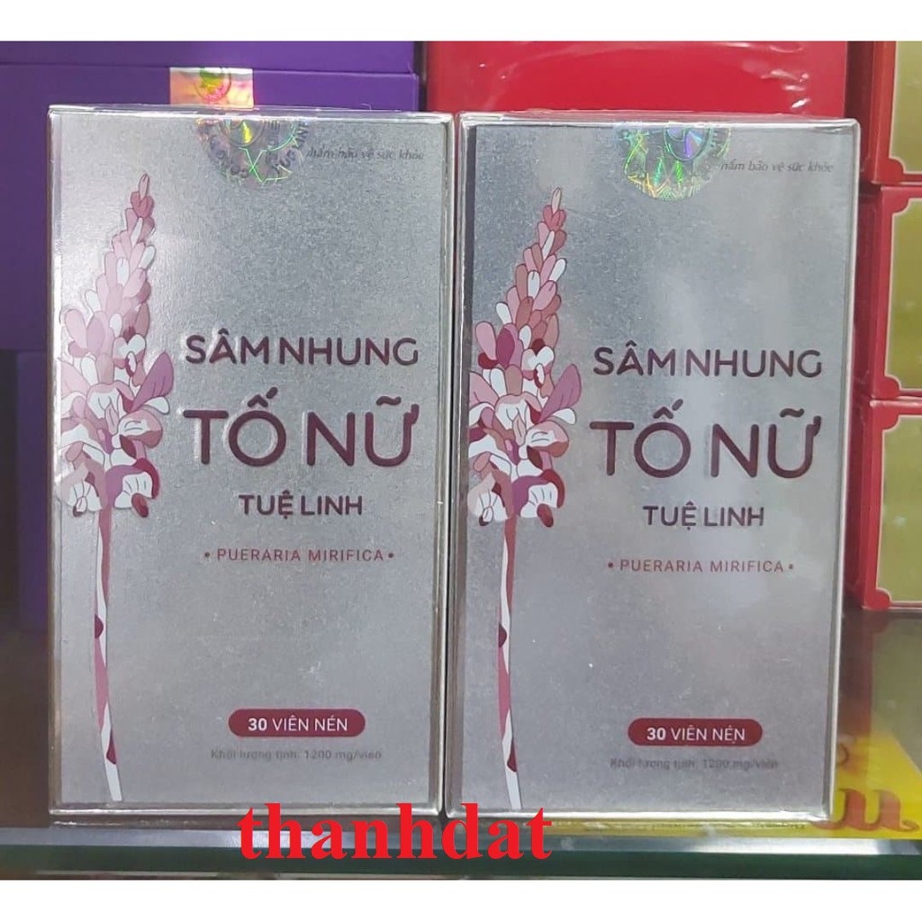 (lọ 30 viên) sâm nhung tố nữ tuệ linh