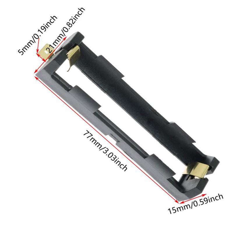 1 Hộp Đựng Pin 18650 Series smt smd - 1 Cái