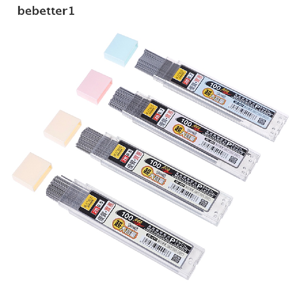 Set 100 Ruột Bút Chì 2b Có Thể Thay Thế Tự Động Boutique