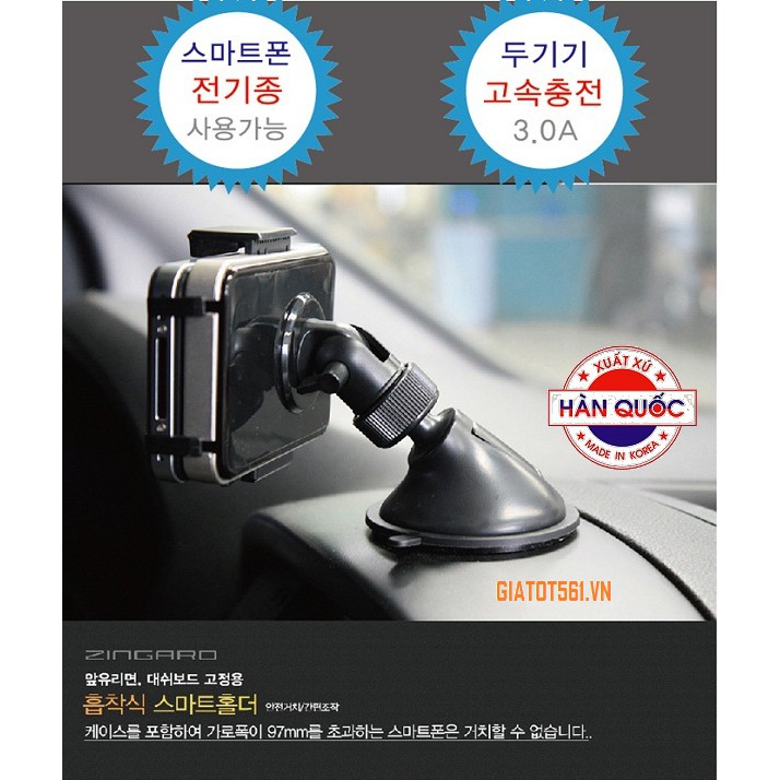 Bộ giá để kèm chân sạc đôi Android Zingalo DL-206