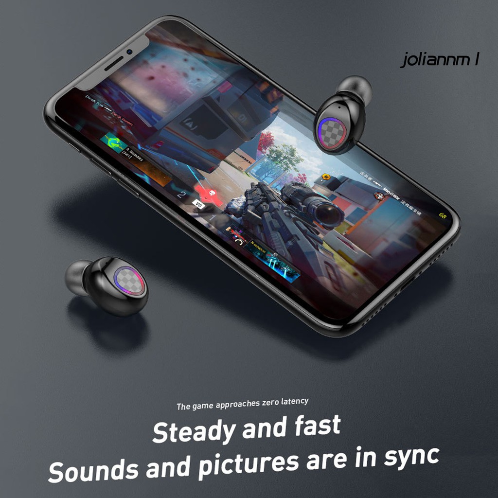 Tai Nghe Bluetooth 5.0 Không Dây Jm V8 Mini Tws