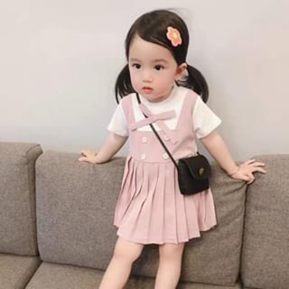 Váy dập ly bé gái phuongtrang