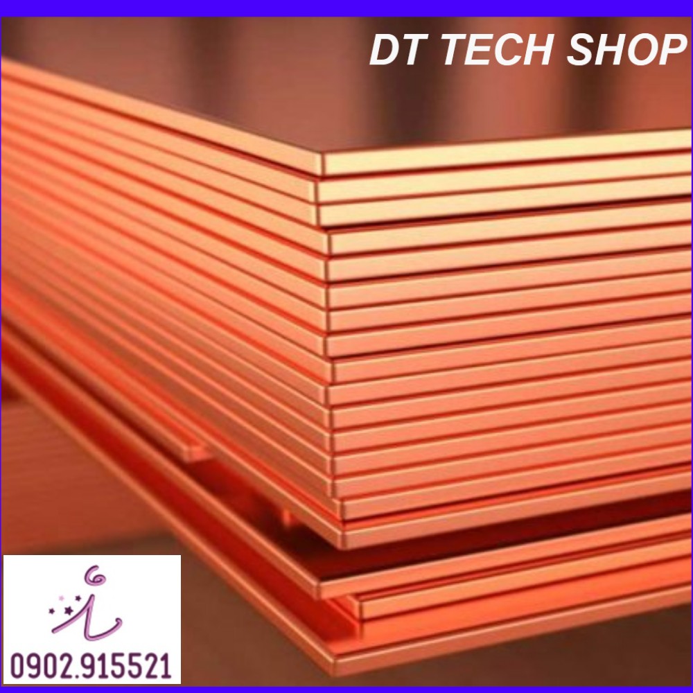 Đồng Đỏ Tấm,Đồng Bản Ngang 600mmx500mm,Nhiều Kích Thước Theo Yêu Cầu Khách Đặt