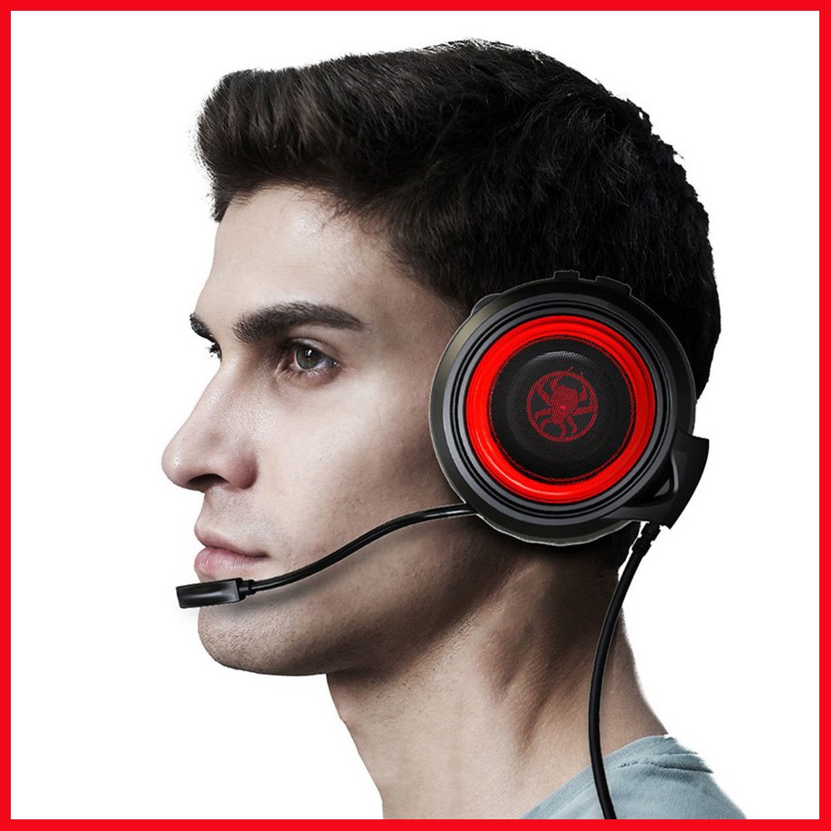 Bộ tai nghe gaming Plextone G600 và DAC Gaming âm thanh vòm 7.1 cho game thủ  chơi game PUBG và các game FPS