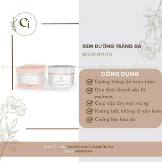 Kem dưỡng trắng da body Rmon dưỡng da toàn thân 200ml Hàn quốc
