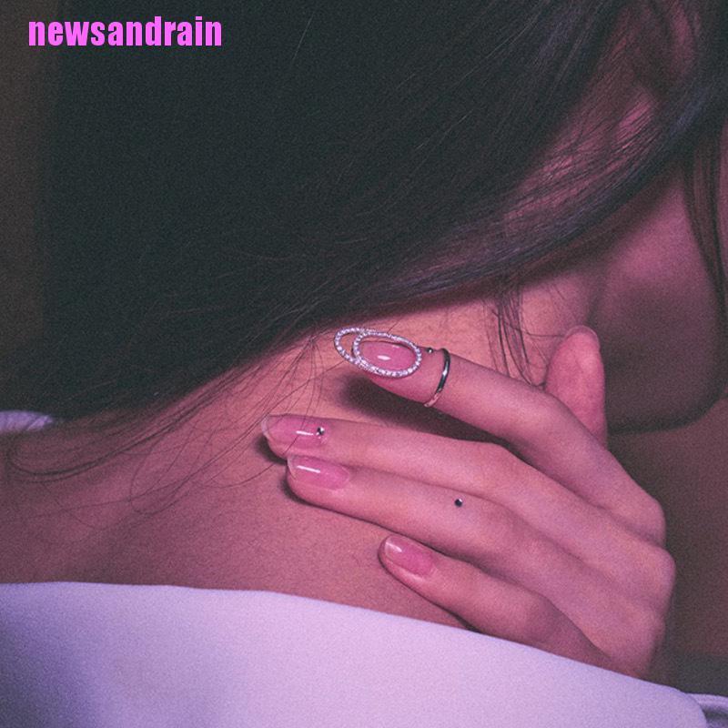 Nhẫn Kim Loại Phong Cách Gothic 1 Kiểu
