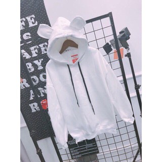 Áo hoodie nỉ tai gấu siêu xinh đã về hàng