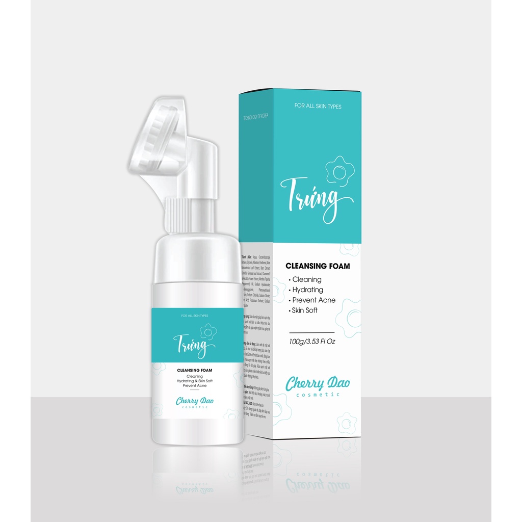 Sữa rửa mặt trứng CRD giúp làm sạch bụi bẩn, dầu thừa,cho da,giảm mụn, dưỡng ẩm giúp da luôn tươi trẻ | BigBuy360 - bigbuy360.vn